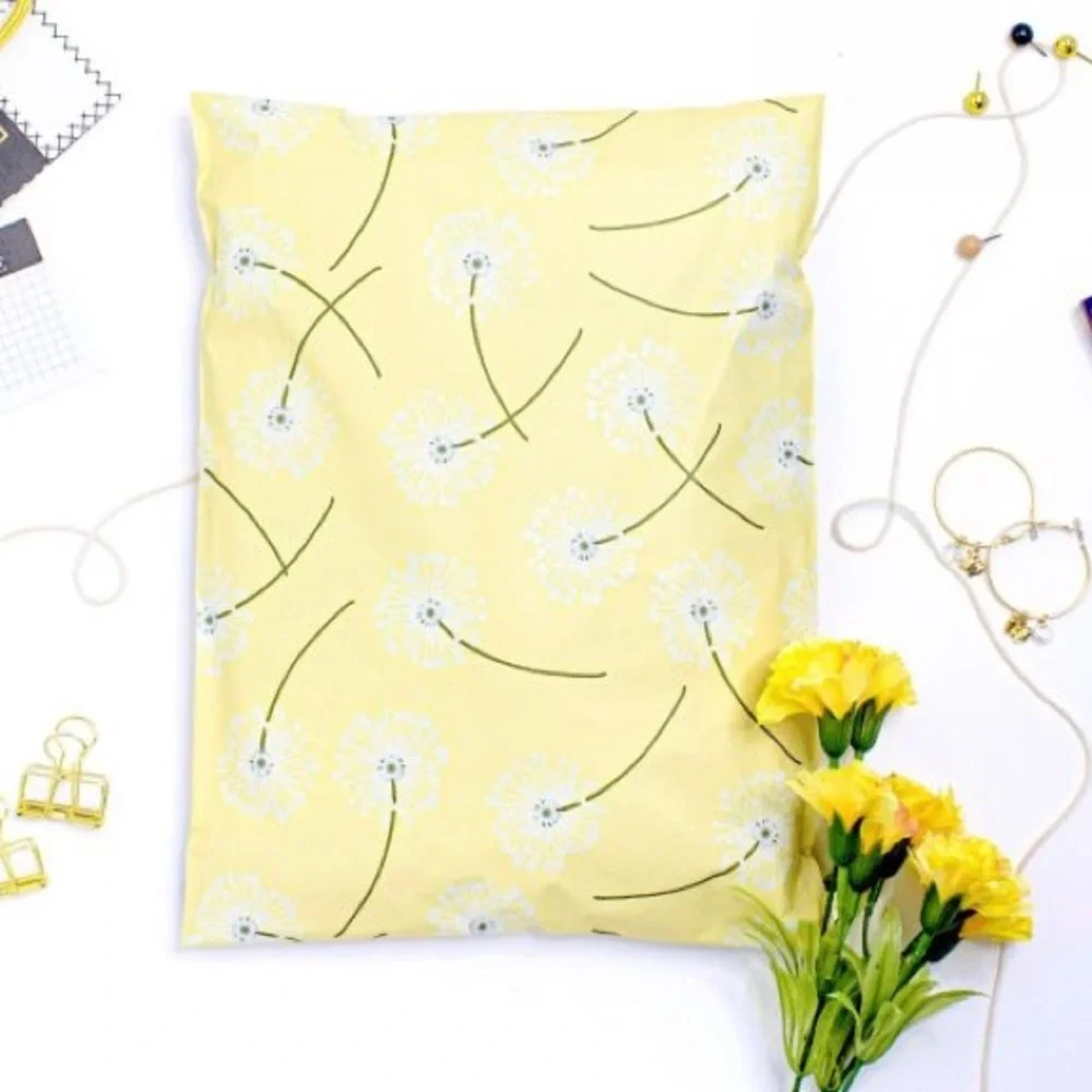 Dandelion Poly Mailers 12x15.5 Pack of 25